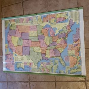 USA Wall Map office or Home